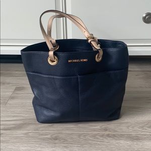 Michael Kors navy blue purse